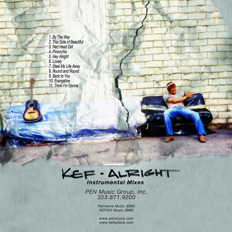 Alright Instrumental Mixes promo CD cover